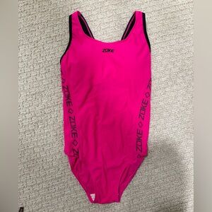 Zoke Pink One-Piece Swimsuit